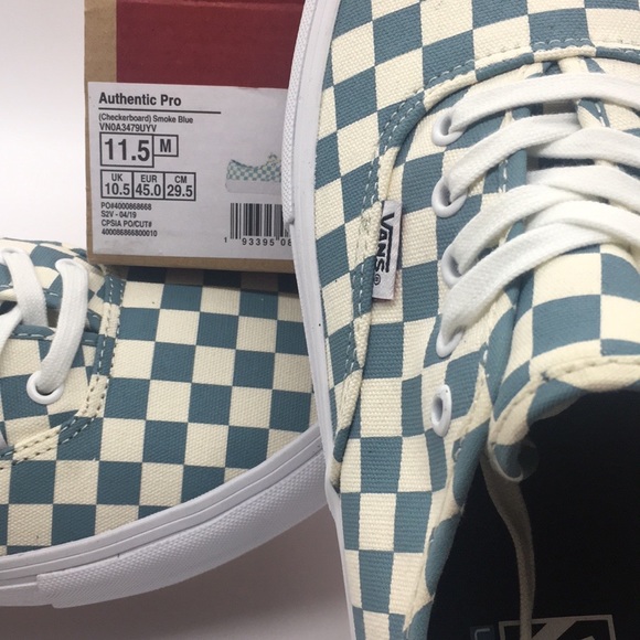 Vans Authentic Pro Checkerboard Desert Sag - Picture 7 of 8